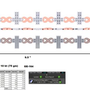 Infinity and Cross Braceler