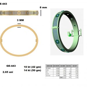 Cartier Style Bracelet