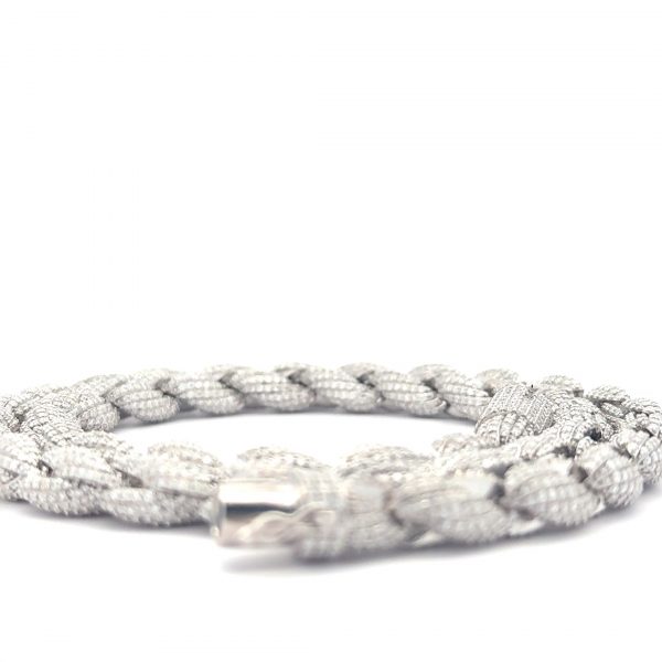 Elegant Diamond-Encrusted Necklace - Image 2